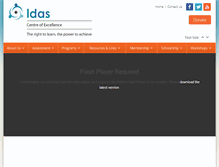 Tablet Screenshot of ldas.org
